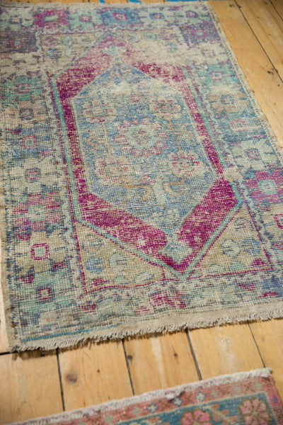 2.5x4.5 Vintage Distressed Oushak Rug // ONH Item 12929, Image 5