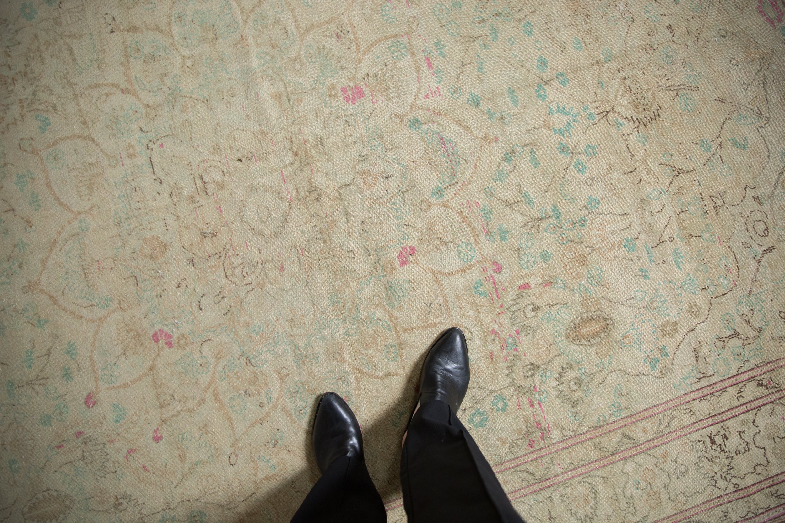 6.5x9.5 Vintage Distressed Kayseri Carpet // ONH Item 12946, Image 1