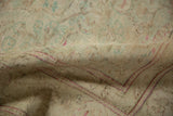 Detailed texture of a vintage distressed Kayseri showing mostly even wear to the knot heads.
