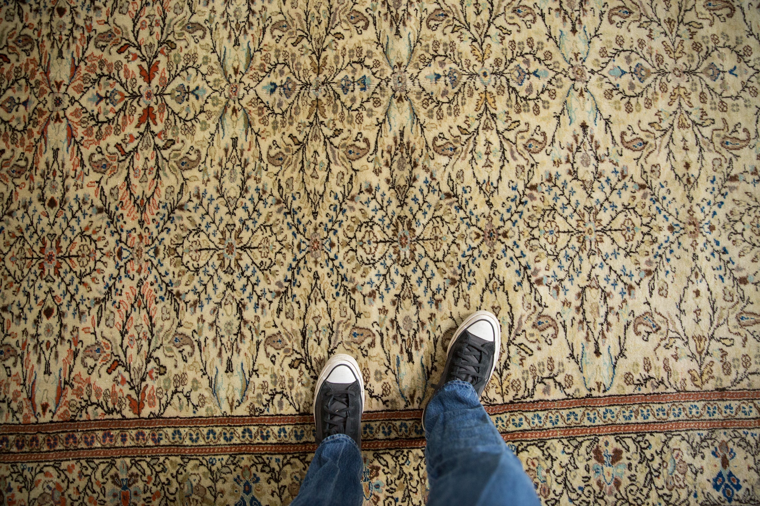 6.5x9.5 Vintage Sparta Carpet // ONH Item 12952, Image 1