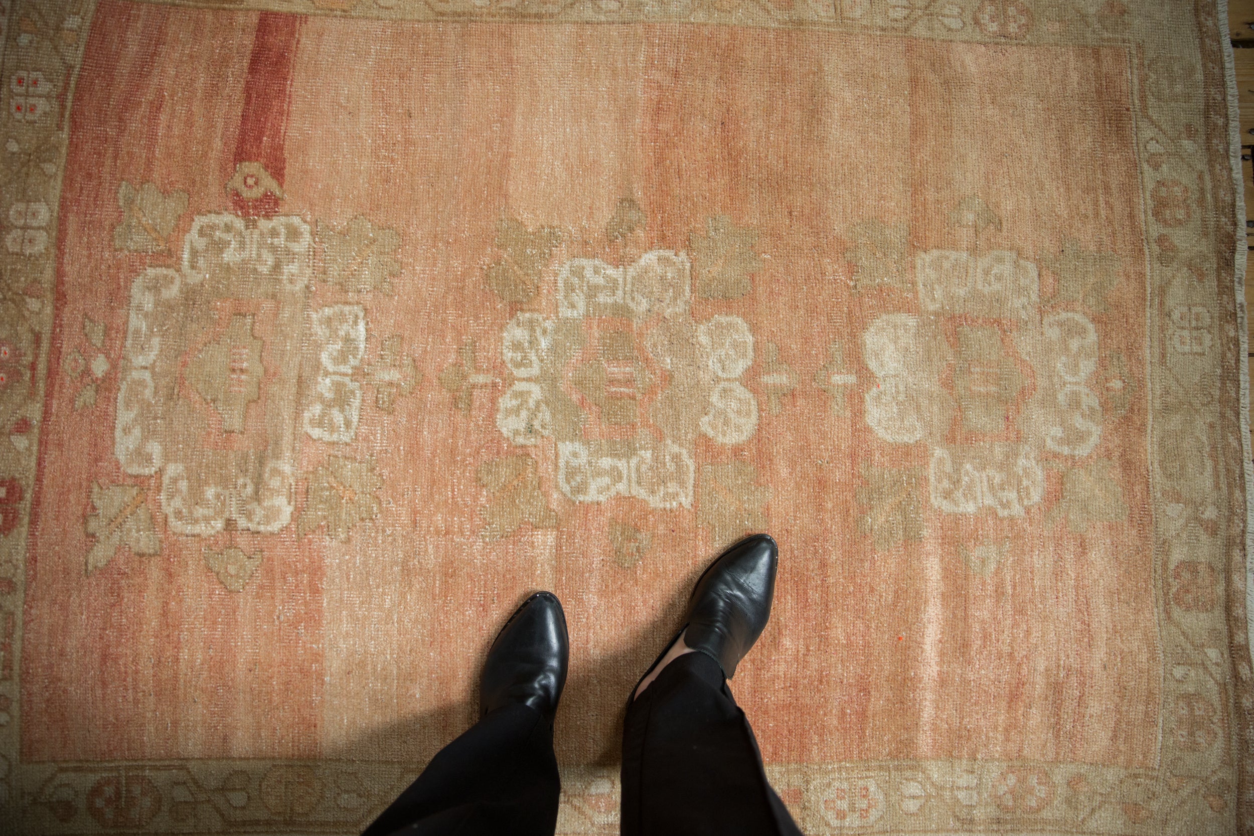 4x5.5 Vintage Distressed Oushak Rug // ONH Item 12956, Image 1