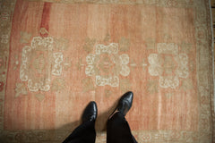 4x5.5 Vintage Distressed Oushak Rug // ONH Item 12956, Image 1