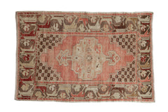 3.5x5 Vintage Distressed Oushak Rug // ONH Item 12958