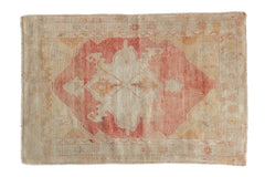 3x4.5 Vintage Distressed Oushak Rug // ONH Item 12962