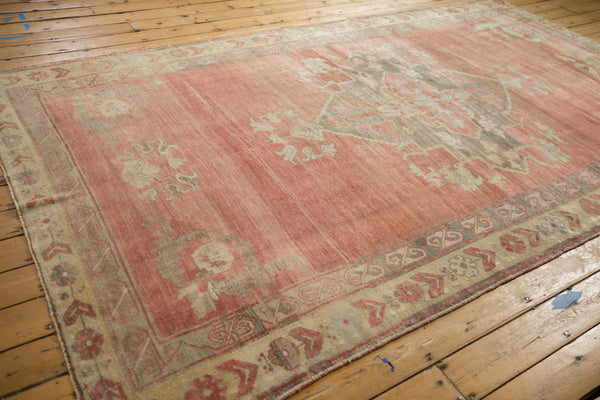 6.5x11 Vintage Distressed Kurdish Carpet // ONH Item 12965, Image 9
