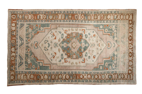 5.5x9.5 Vintage Distressed Taspinar Carpet // ONH Item 12967