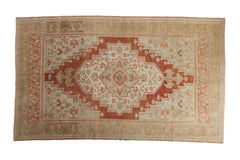 7x11.5 Vintage Distressed Oushak Carpet // ONH Item 12974
