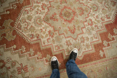 7x11.5 Vintage Distressed Oushak Carpet // ONH Item 12974, Image 1