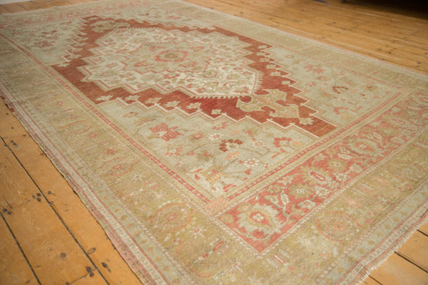 7x11.5 Vintage Distressed Oushak Carpet // ONH Item 12974, Image 3