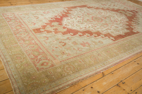 7x11.5 Vintage Distressed Oushak Carpet // ONH Item 12974, Image 5