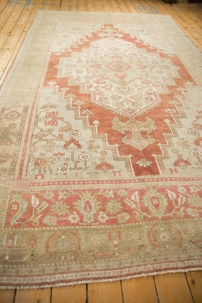 7x11.5 Vintage Distressed Oushak Carpet // ONH Item 12974, Image 7