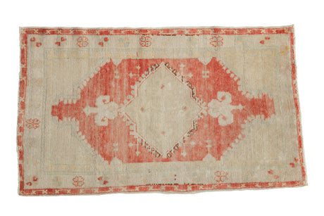 2.5x4.5 Vintage Distressed Oushak Rug // ONH Item 12978