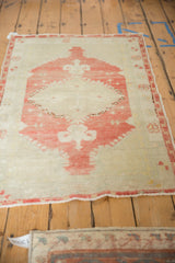 2.5x4.5 Vintage Distressed Oushak Rug // ONH Item 12978, Image 3