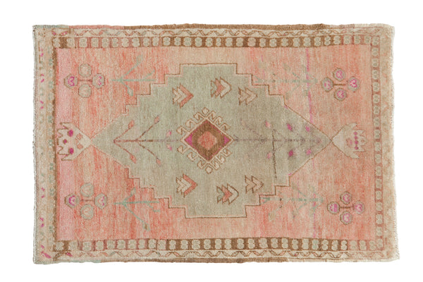 2.5x4 Vintage Distressed Oushak Rug // ONH Item 12980