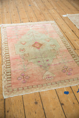 2.5x4 Vintage Distressed Oushak Rug // ONH Item 12980, Image 3