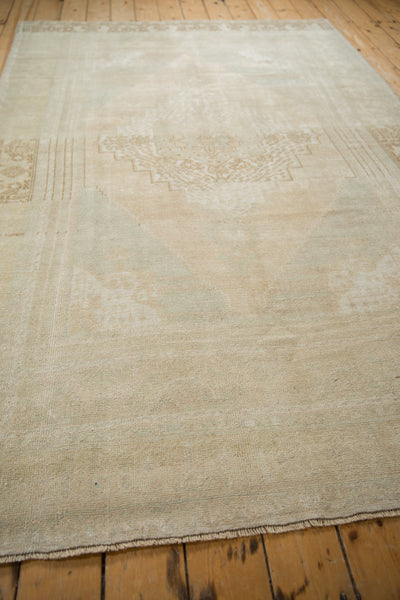 5.5x9 Vintage Distressed Oushak Carpet // ONH Item 12982, Image 7