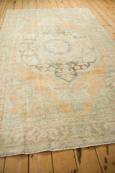 5x8.5 Vintage Distressed Oushak Carpet // ONH Item 12987, Image 6