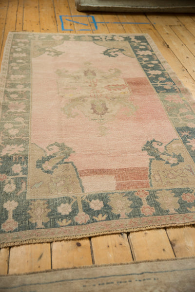 4x6.5 Vintage Distressed Oushak Rug // ONH Item 12989, Image 7