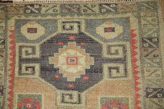 1.5x2.5 Vintage Distressed Kars Rug Mat // ONH Item 12993, Image 2