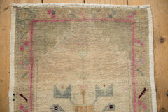 1.5x3.5 Vintage Distressed Oushak Rug Mat Runner // ONH Item 12995, Image 2