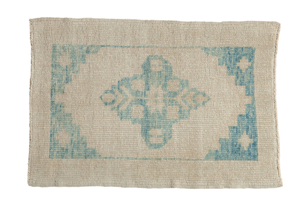 2.5x3.5 Distressed Oushak Rug // ONH Item 13001