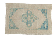 2.5x3.5 Distressed Oushak Rug // ONH Item 13001