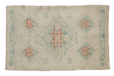 2x3.5 Distressed Oushak Rug // ONH Item 13002