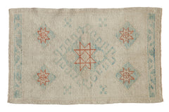 2x3.5 Distressed Oushak Rug // ONH Item 13002