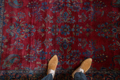 4.5x6.5 Antique Fine Kashan Rug // ONH Item 13010, Image 1