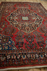 4.5x7 Vintage Sarouk Rug // ONH Item 13014, Image 4