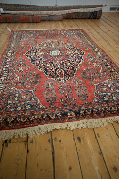 4.5x7 Vintage Sarouk Rug // ONH Item 13014, Image 7