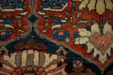 Storied wear on a collector Afshar rug, showing the coarse hand-knotted pile and exposed foundation.