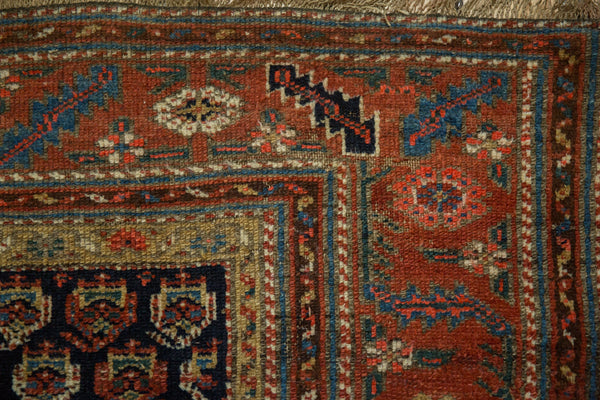 4x6 Antique Kurdish Hamadan Rug // ONH Item 13055, Image 2