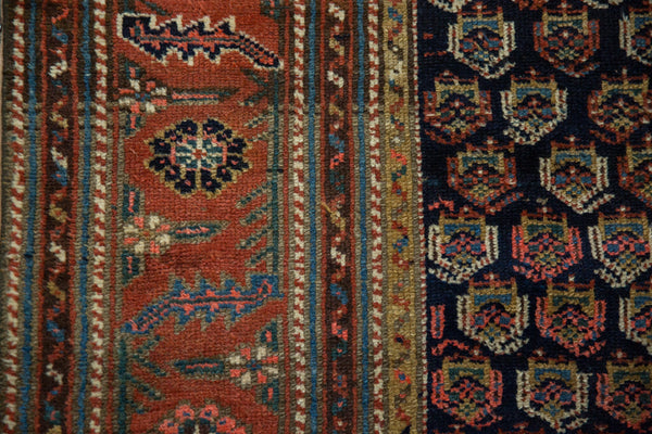 4x6 Antique Kurdish Hamadan Rug // ONH Item 13055, Image 6