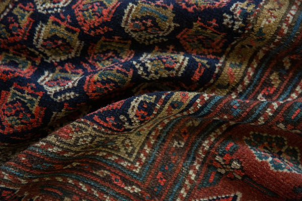 4x6 Antique Kurdish Hamadan Rug // ONH Item 13055, Image 7