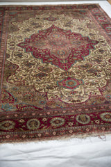 4.5x6.5 Antique Silk Mohtashem Kashan Rug // ONH Item 13066, Image 9