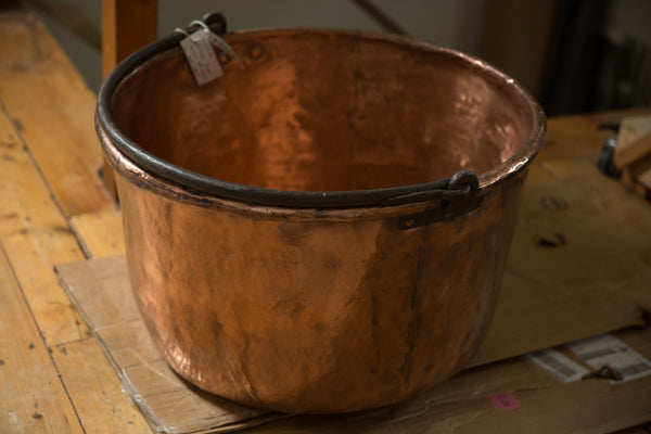 Antique Copper Apple Butter Kettle // ONH Item 13067, Image 4