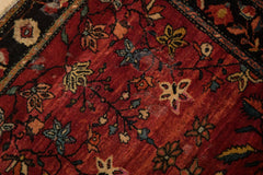 2x2.5 Antique Farahan Sarouk Square Rug Mat