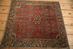 2.5x2.5 Vintage Farahan Sarouk Square Rug Mat // ONH Item 13086, Image 4