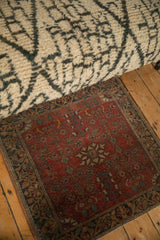 2.5x2.5 Vintage Farahan Sarouk Square Rug Mat // ONH Item 13086, Image 8