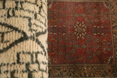 2.5x2.5 Vintage Farahan Sarouk Square Rug Mat // ONH Item 13086, Image 9