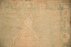 2.5x4 Vintage Distressed Oushak Rug