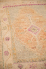 3x3.5 Vintage Distressed Oushak Square Rug