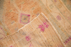 3x3.5 Vintage Distressed Oushak Square Rug