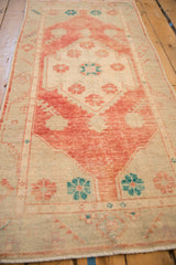 2.5x6 Vintage Distressed Oushak Rug Runner