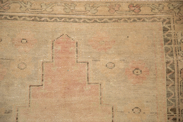 2.5x6 Vintage Distressed Oushak Rug Runner