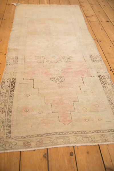 2.5x6 Vintage Distressed Oushak Rug Runner