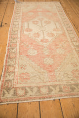 2.5x6.5 Vintage Distressed Oushak Rug Runner