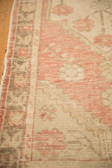 2.5x6.5 Vintage Distressed Oushak Rug Runner