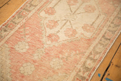 2.5x6.5 Vintage Distressed Oushak Rug Runner